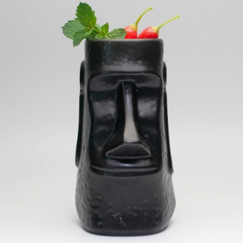 Керамический бокал для коктейлей "Moai" 0,7л (Черный)