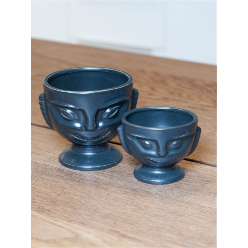 Подарочный набор из двух керамических бокалов Tiki Mayan, 0.35 и 0.2 л