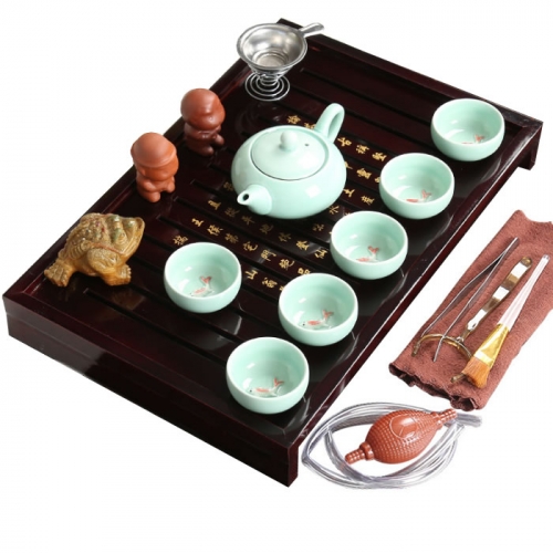 Набор для чайной церемонии Нефритовая пещера, 17 предметов