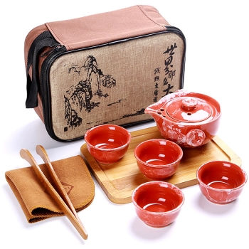 Походный набор для чайной церемонии Red Dragon, 8 предметов