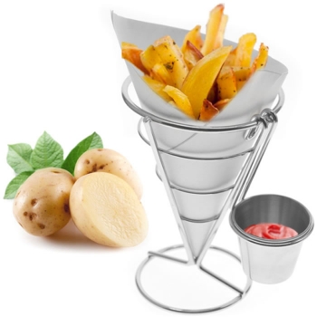 Подставка для картошки фри Burgeroff с подставкой под соус