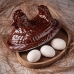 Подставка для хранения яиц Ряба, цвет палисандр