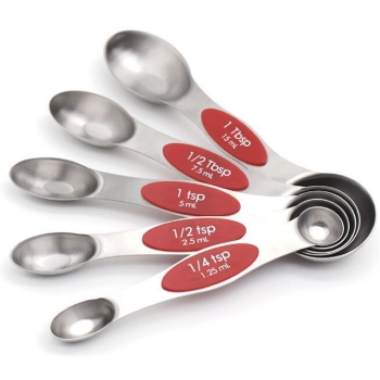 Набор мерных ложек с магнитным креплением Measuring Spoons, 5 предметов