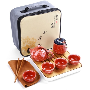 Походный набор для чайной церемонии Red Dragon, 9 предметов