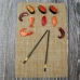 Набор палочек для суши на 10 персон "Northern cuisine" с ковриком для приготовления роллов